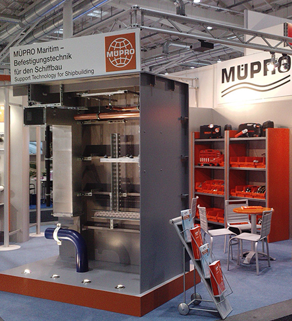 Stand d'exposition MÜPRO Maritim